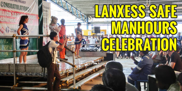 Singapore Emcee for Lanxess Safety Manhours Celebration